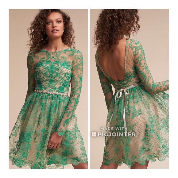 BHLDN Pearl Sash Bridal Lakshmi Belt Wedding - Picture 7 of 8